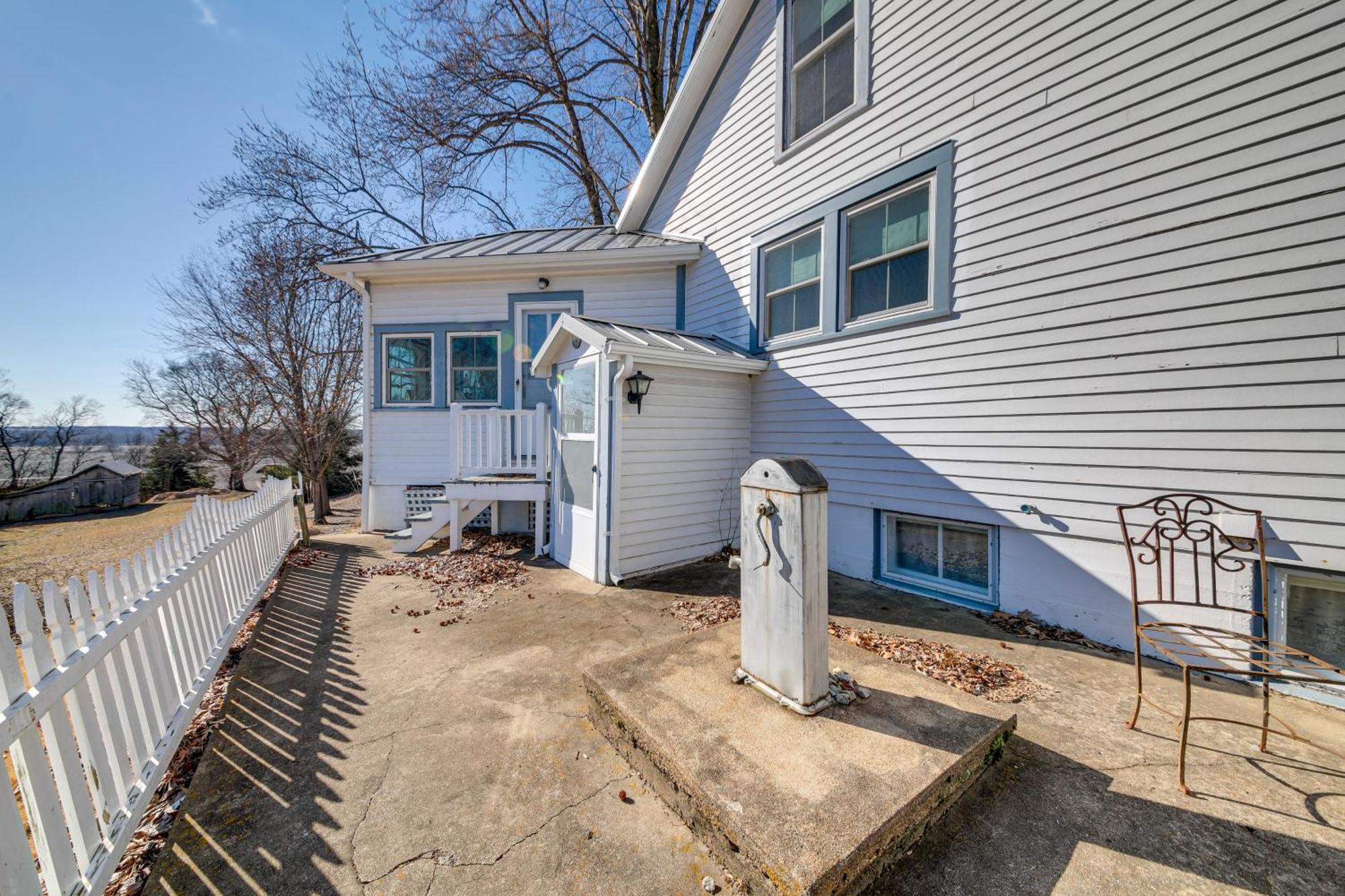 Cozy Augusta Home With Porch Walk To Katy Trail! Exterior foto