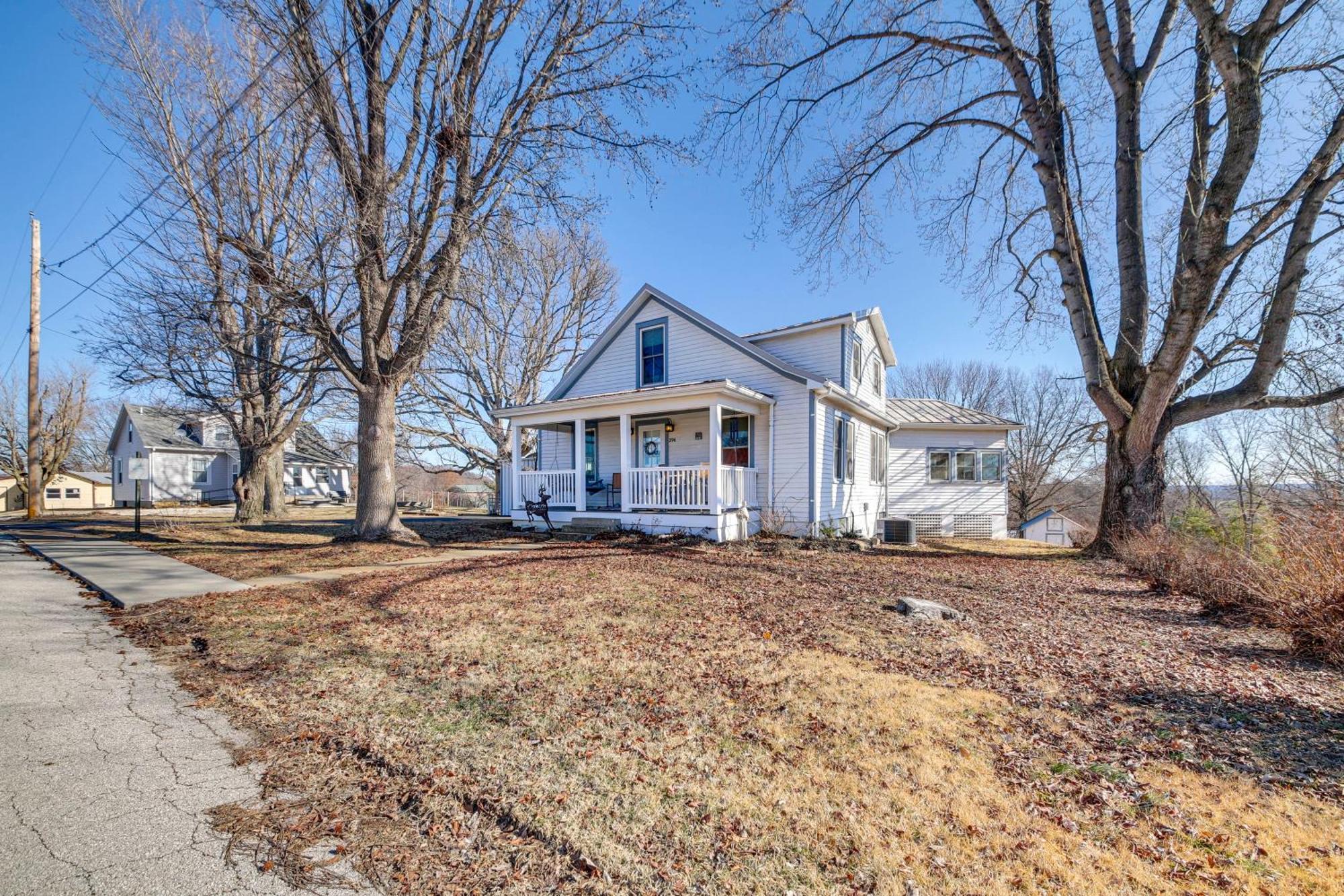 Cozy Augusta Home With Porch Walk To Katy Trail! Exterior foto